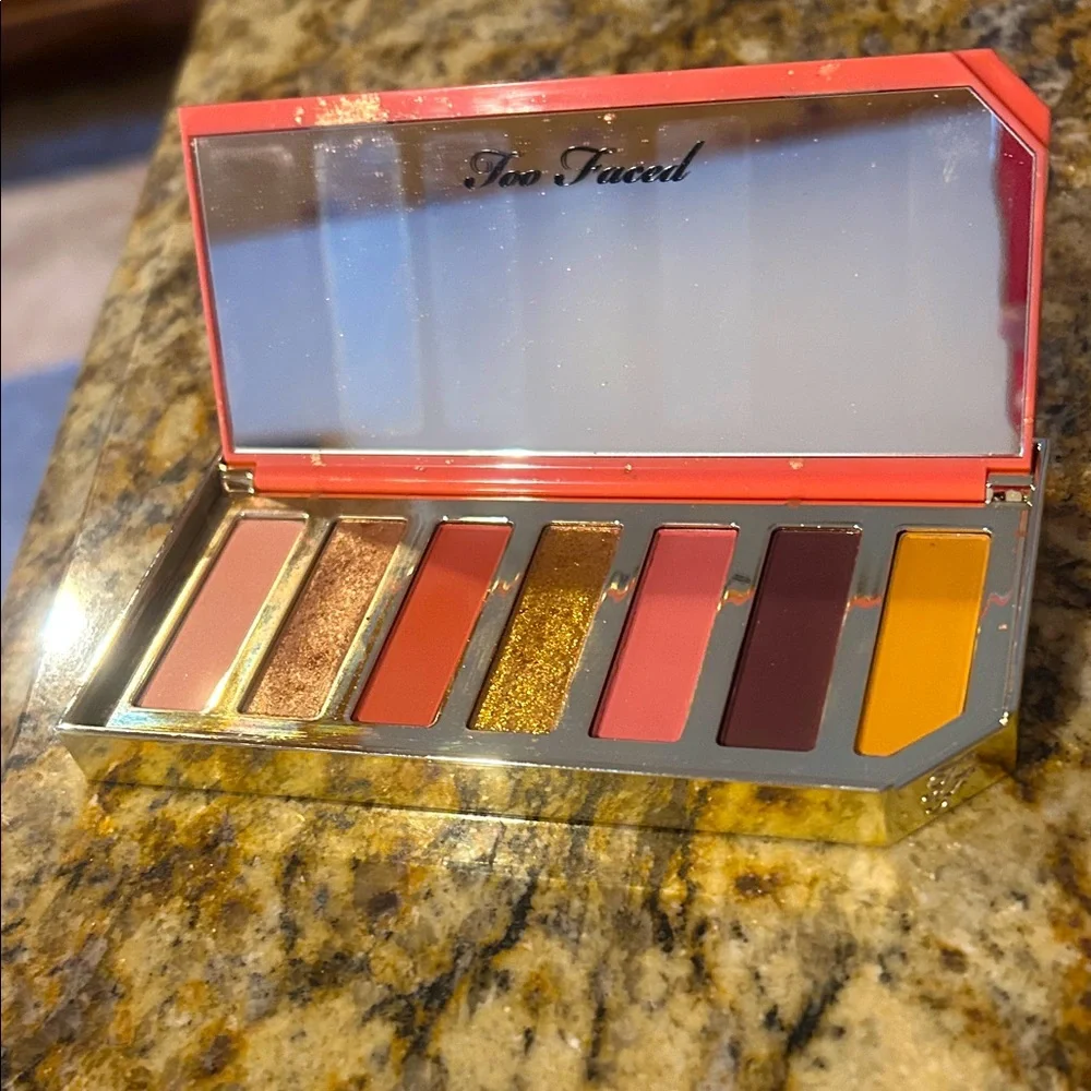 Too Faced Tutti Frutti Papaya Pop Eyeshadow Palette (Read Description)